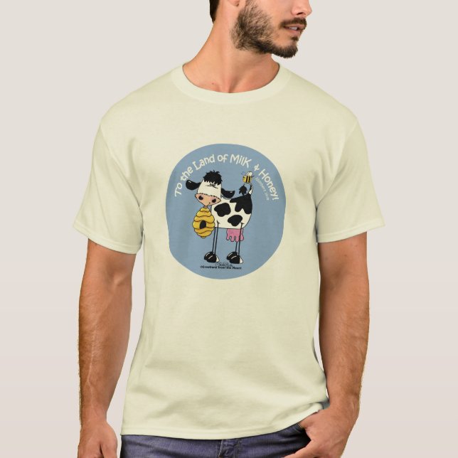 Camiseta Tierra de leche y miel (Anverso)