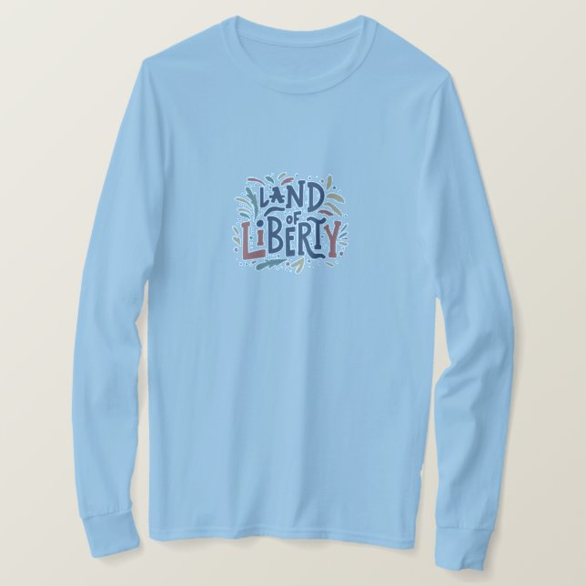 Camiseta Tierra de Libertad (Anverso del diseño)