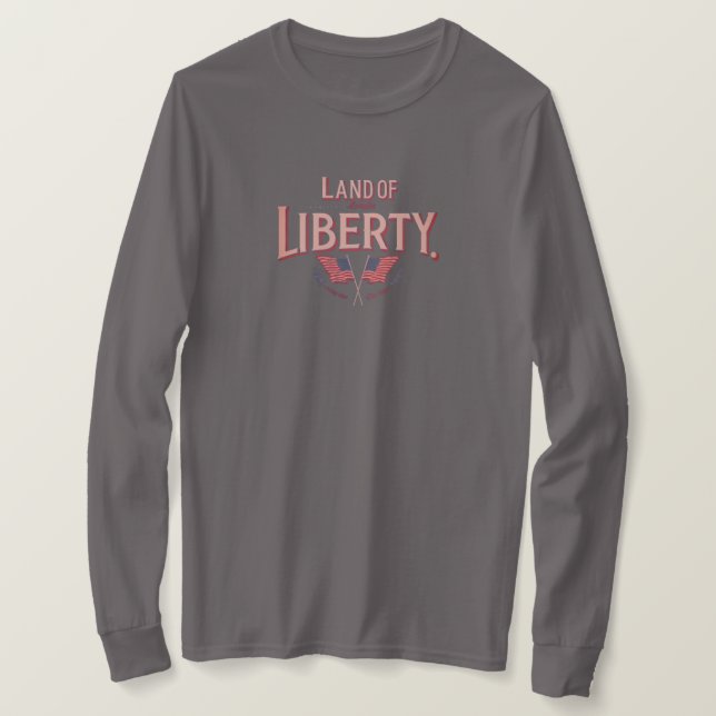 Camiseta Tierra de Libertad (Anverso del diseño)