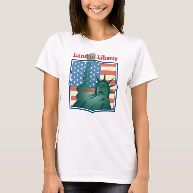 Camiseta Tierra de libertad (Anverso)