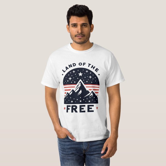 Camiseta tierra de libres (Anverso completo)