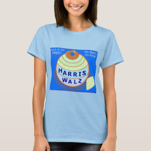 Camiseta "¡Tierra de LIBRES!" Harris-Walz T-Shirt 2024
