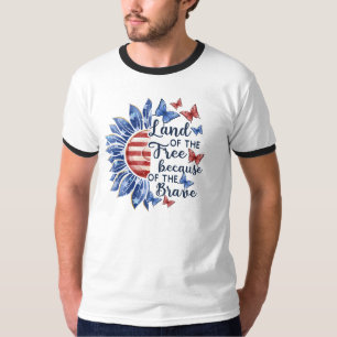 Camiseta Tierra de libres por los valientes