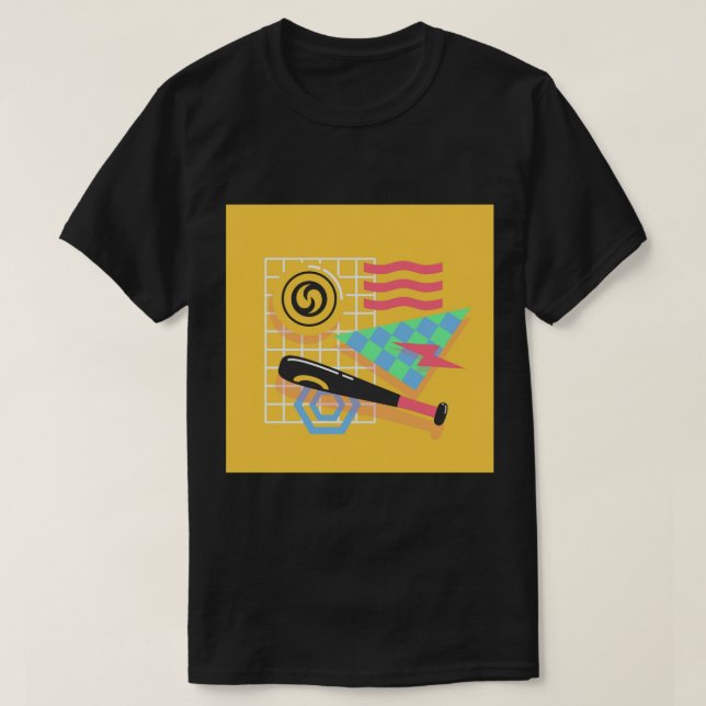 Camiseta Tierra de los 80 (Diseño del anverso)