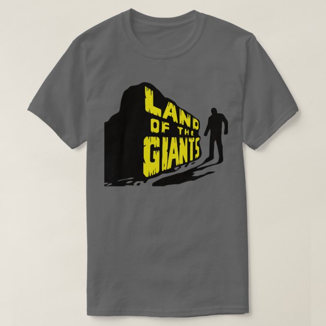 Camiseta Tierra de los gigantes (Diseño del anverso)