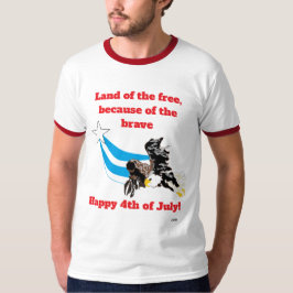Camiseta : Tierra de los libres