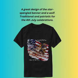 Camiseta Tierra De Los Libres, Hogar De Los Valientes