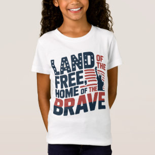Camiseta Tierra de los libres, hogar de los valientes - 4 d