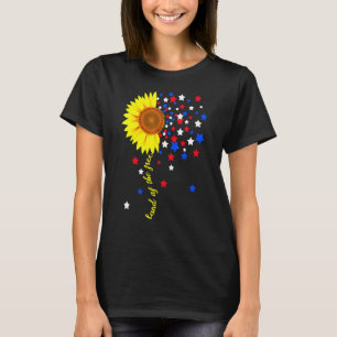 Camiseta Tierra De Los Libres Por La Valiente 4 De Julio