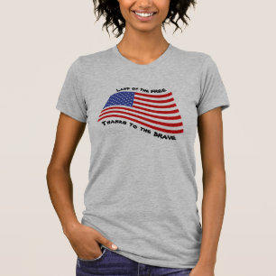 Camiseta Tierra de los LIBRES por los VALIENTES!