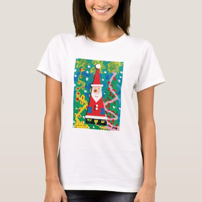 Camiseta Tierra de maravillas de invierno en Santa Claus -  (Anverso)