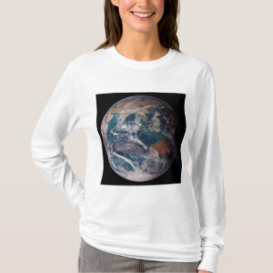 Camiseta Tierra de Mármol Azul (Hemisferio Oriental)