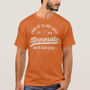 Camiseta Tierra de Minnesota de 10000 lagos