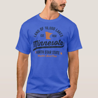 Camiseta Tierra de Minnesota de 10000 Lagos 1