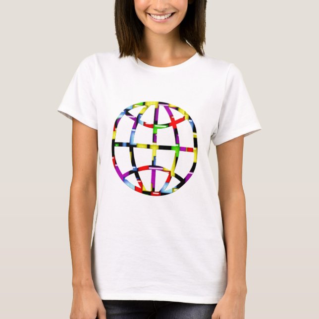 Camiseta tierra de mosaico (Anverso)