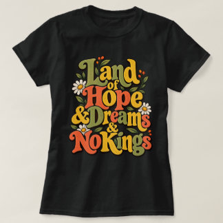Camiseta Tierra de Mujeres Esperanza Sueños Libertad Espíri