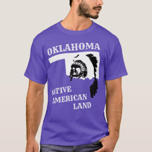 Camiseta Tierra de Oklahoma Nativa Estadounidense