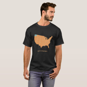 Camiseta Tierra de oportunidades