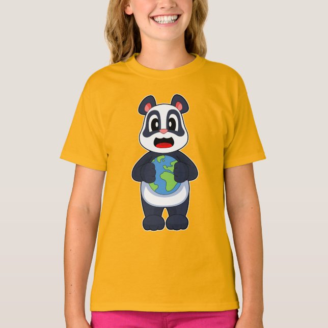 Camiseta Tierra de Panda (Anverso)