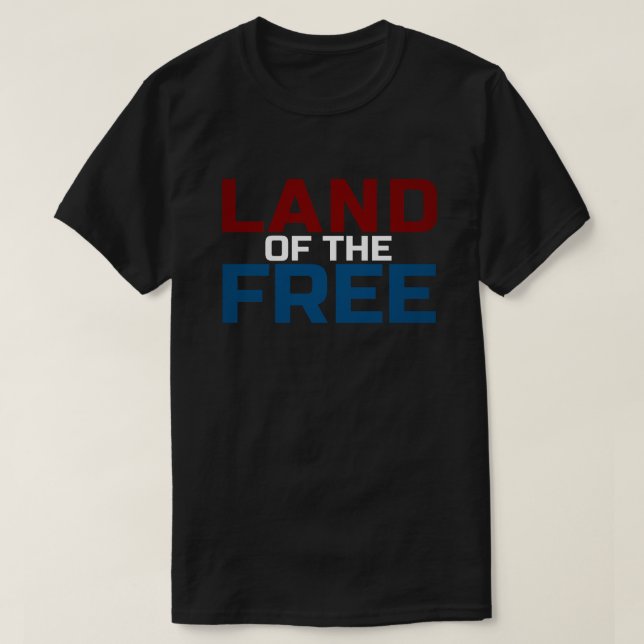 Camiseta Tierra de Patriotas Libres (Diseño del anverso)