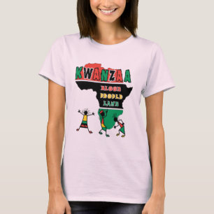 Camiseta Tierra de personas sangrientas de Kawanzaa
