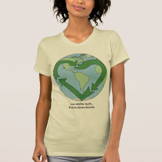 Camiseta Tierra del amor - recicle