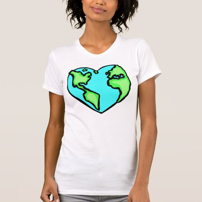 Camiseta Tierra del Corazón (Anverso)