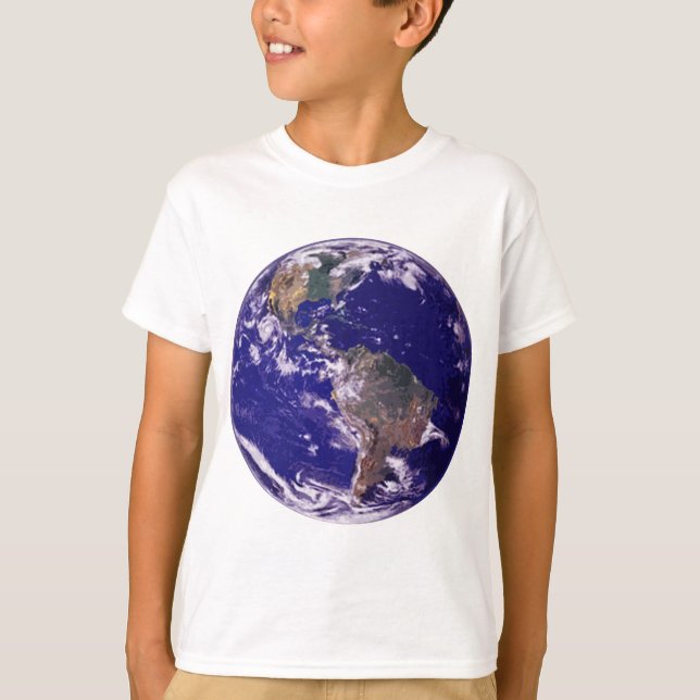 Camiseta Tierra del planeta (Anverso)
