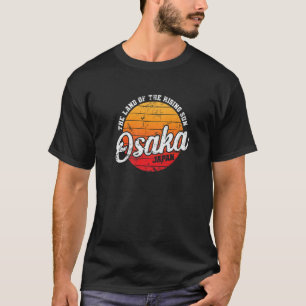Camiseta Tierra Del Sol Naciente Osaka Japón