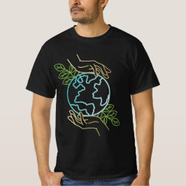 Camiseta Tierra - Diseño del amante de la naturaleza - Día 