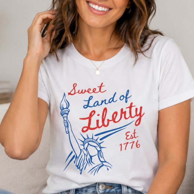 Camiseta Tierra Dulce de Libertad (Subido por el creador)