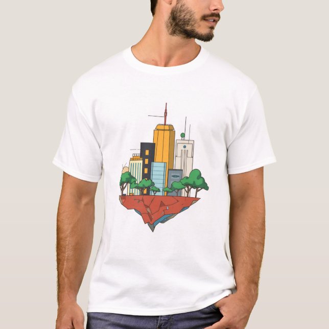 Camiseta Tierra en vacío (Anverso)