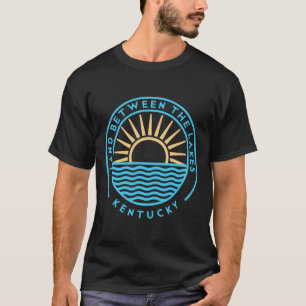 Camiseta Tierra entre los lagos Kentucky al aire libre Vint