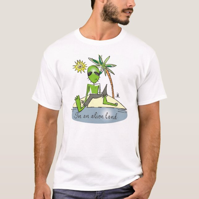 Camiseta Tierra extranjera (Anverso)