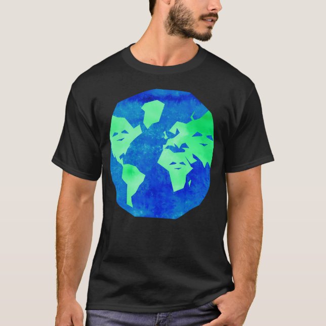 Camiseta Tierra feliz (Anverso)