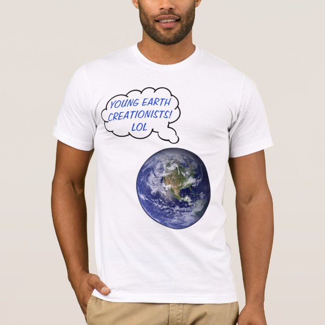 Camiseta Tierra joven de risa (Anverso)