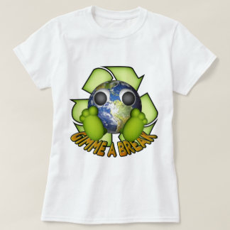 Camiseta Tierra limpia - recicle