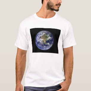 Camiseta Tierra llena que muestra Norteamérica 3