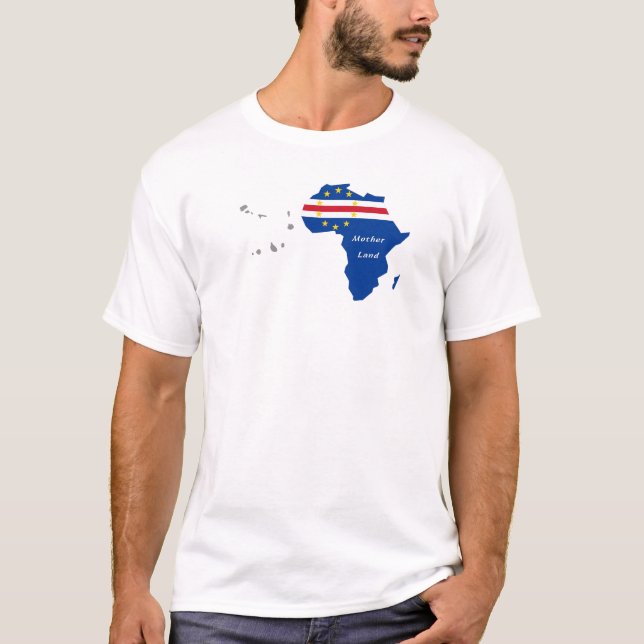 Camiseta Tierra Madre África Islas Cabo Verde (Anverso)