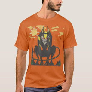 Camiseta Tierra Negativa de la moda de los monstruos