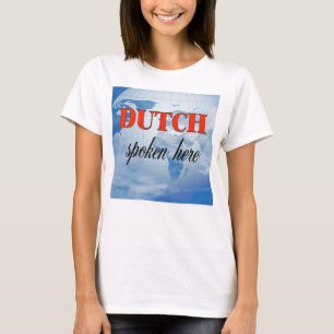 Camiseta Tierra nublada en holandés