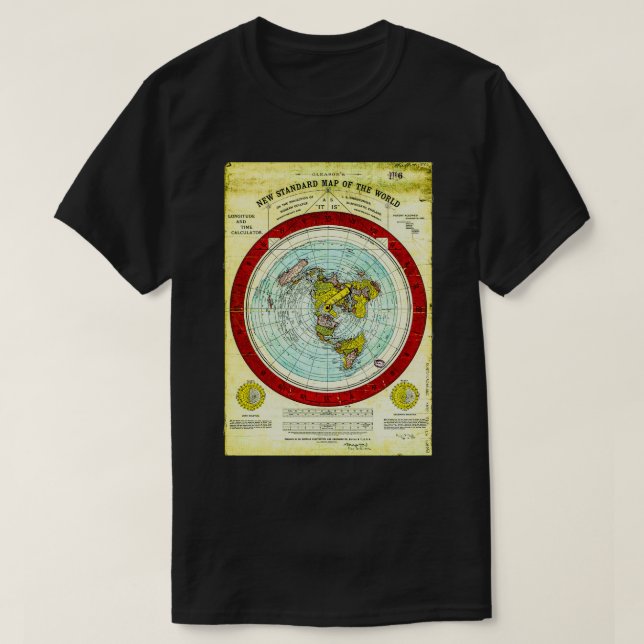 Camiseta Tierra plana Gleasonx27 (Diseño del anverso)