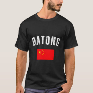 Camiseta Tierra principal de recuerdos de viaje con bandera