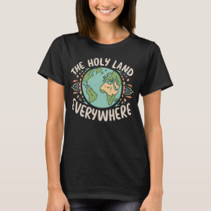 Camiseta Tierra santa de la vida india nativa tierra sagrad
