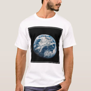Camiseta Tierra Tomada De La Nave Espacial Aollo 8.