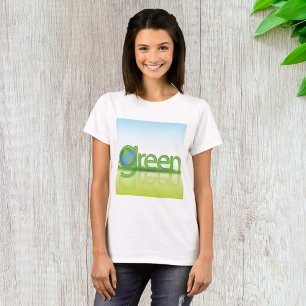 Camiseta Tierra Verde Globo Ecológico Naturaleza