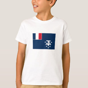 Camiseta Tierras Antárticas del Sur Francés