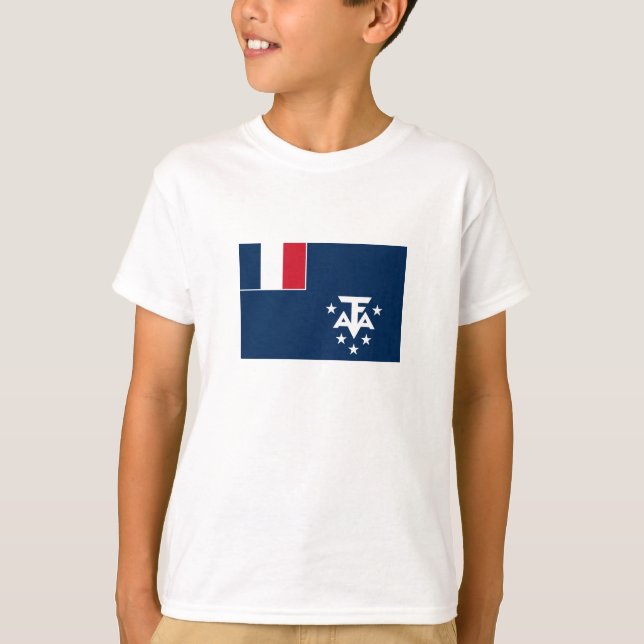 Camiseta Tierras Antárticas del Sur Francés (Anverso)