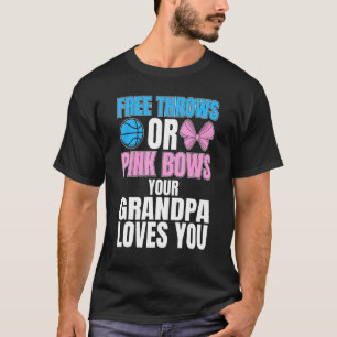 Camiseta Tierras libres o arcos rosados El abuelo te ama a 