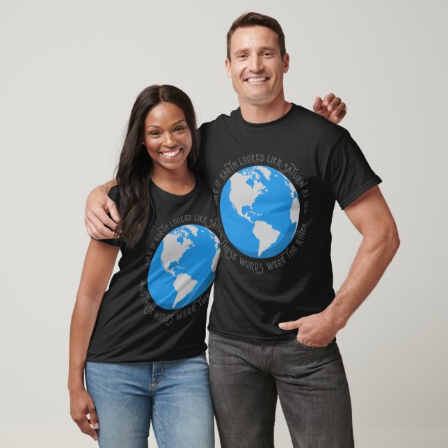 Camiseta tierraSaturno (Unisexo)